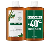 KLORANE-GALANGA shampoo reequilibrante anti-caspa pacote 2 x 400 ml.-DrShampoo - Perfumaria e Cosmética